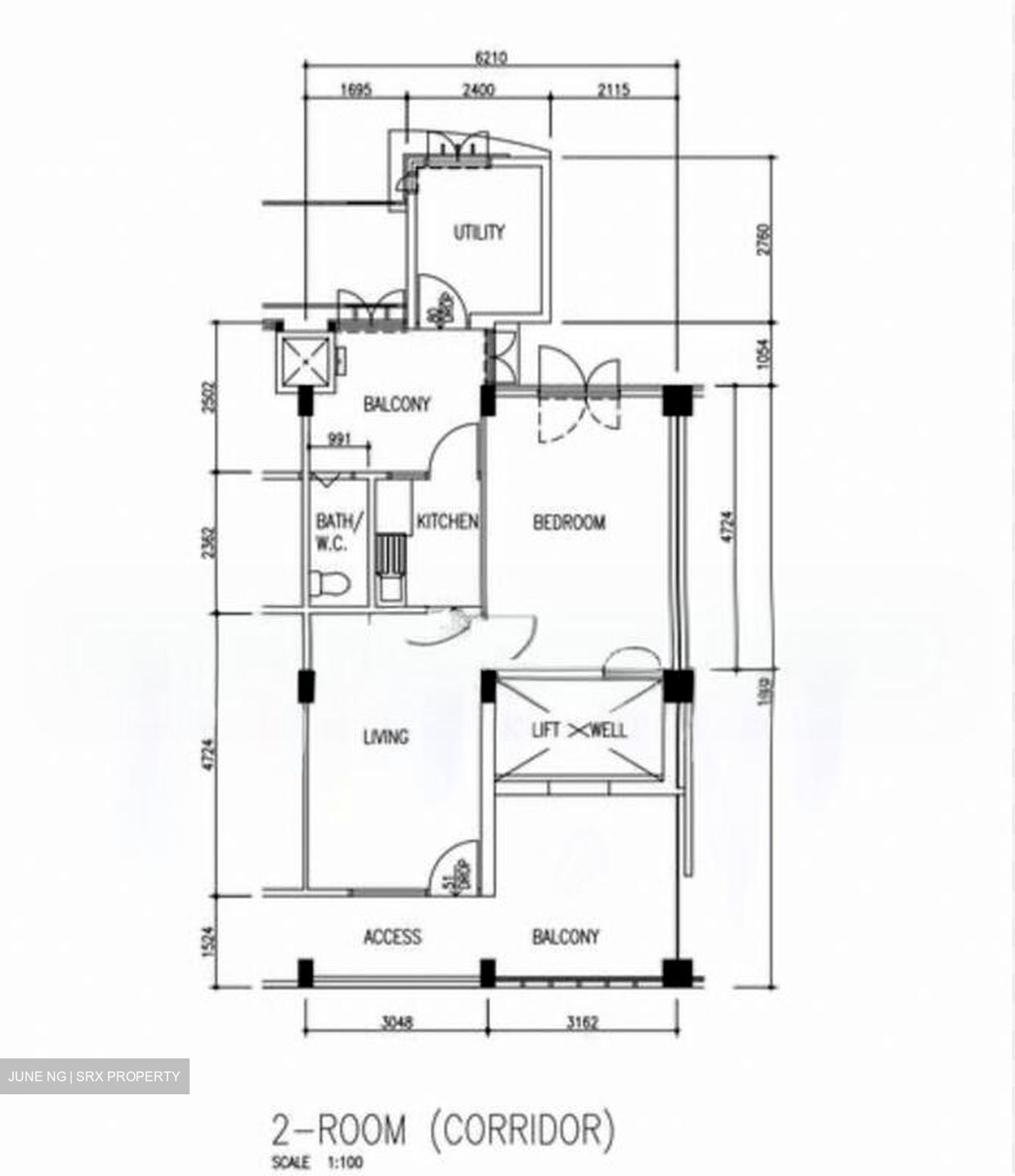 Blk 34 THE BEO CRESCENT (Bukit Merah), HDB 2 Rooms #505336101